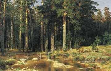  ivan - mât arbre bosquet 1898 paysage classique Ivan Ivanovitch